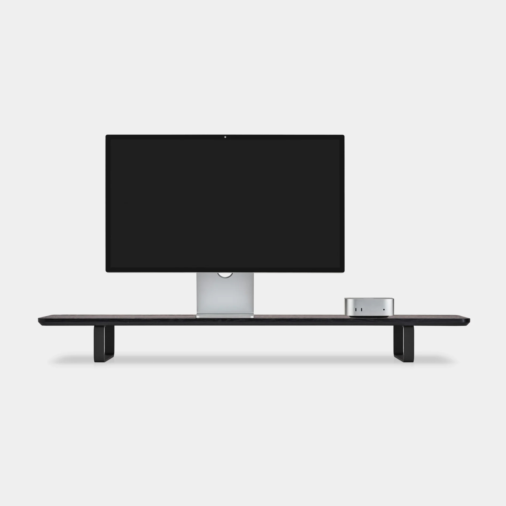 Kreawood North American Solid Hardwood Monitor Stand North American Solid Black Oak 105 × 23 × 11 cm