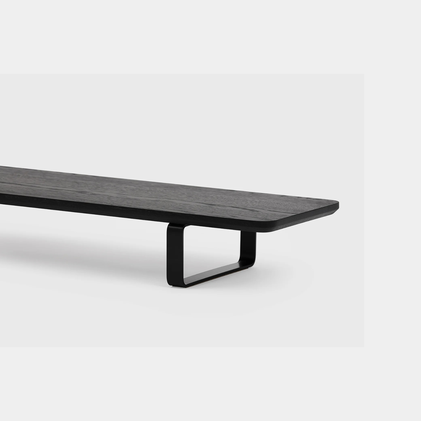 Kreawood North American Solid Hardwood Monitor Stand North American Solid Black Oak 105 × 23 × 11 cm