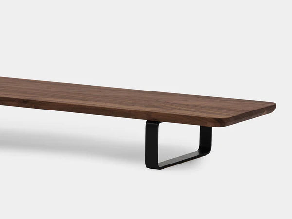 North American Solid Hardwood Monitor Stand American Walnut