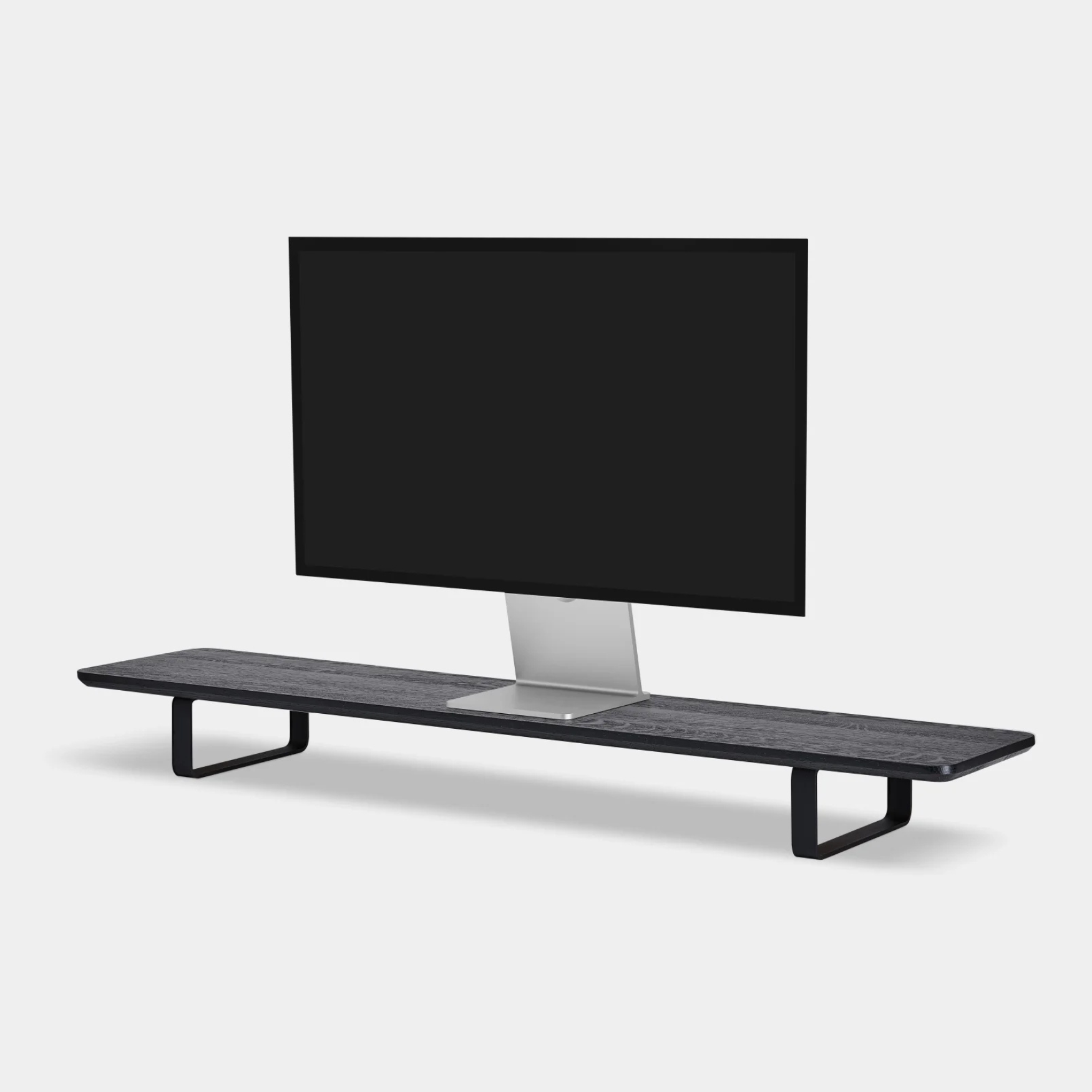 Kreawood North American Solid Hardwood Monitor Stand North American Solid Black Oak 105 × 23 × 11 cm