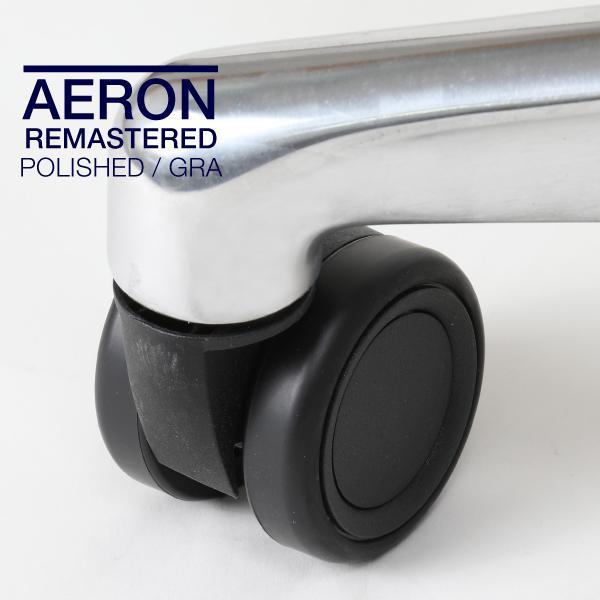 Herman Miller Aeron 2.5-inch Multi-Surface Hardfloor Roll-Away Resistant Casters Wheels with Quiet Roll Technology (DC1)