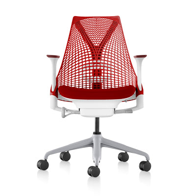 Red Herman Miller Sayl Chair